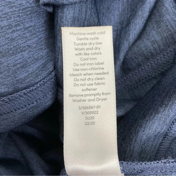 Athleta Cross Current Coverup Dress XS Navy Blue - Picture 5 of 6